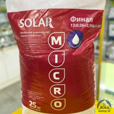 Удобрение SOLAR Финал 12:6:36+2,5MgO+МЭ купить в Луганск