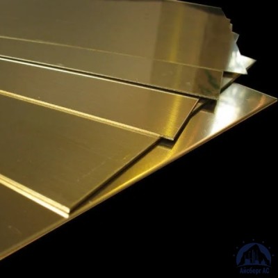 Плита латунная 82х600х1500 мм Л90 ГОСТ 2208-2007 купить в Луганск