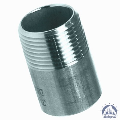 Ниппель стальной оцинкованный Ду 15 1/2'' ГОСТ 8965-75 купить в Луганск