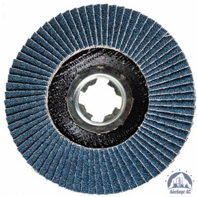 Круг лепестковый КЛТ 125х22 мм, P80, DRONCO ZIRCON POWER купить в Луганск